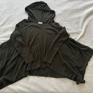Altar'd State Olive Green Hooded Lightweight Pullover